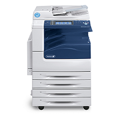  Xerox photocopier on rental workcenter7220 